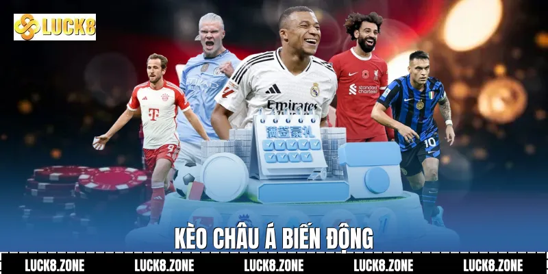 Kèo châu Á biến động